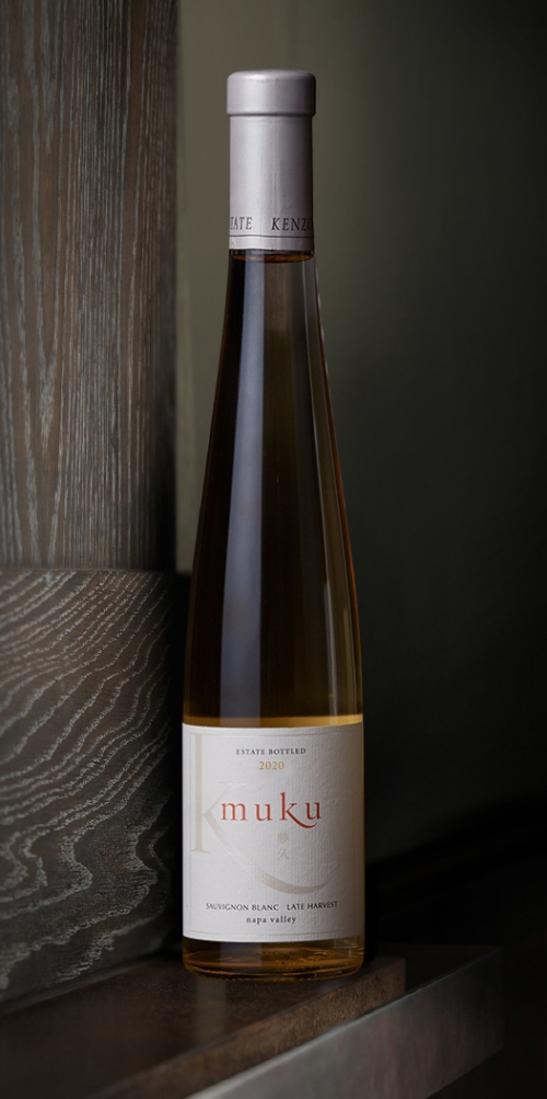 Kenzo Estate half-bottle muku sweet Late Harvest Sauvignon Blanc Napa Valley white wine 